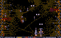 une photo d'Ã©cran de Xenon 2 - Megablast sur Atari ST